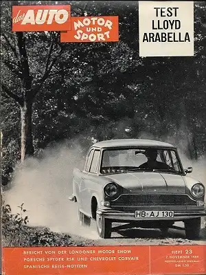 Auto, Motor & Sport 1959 Heft 23