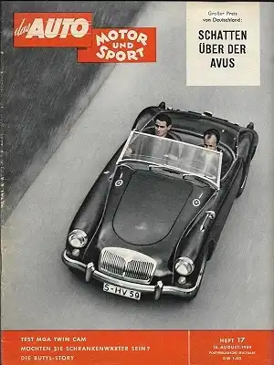 Auto, Motor & Sport 1959 Heft 17