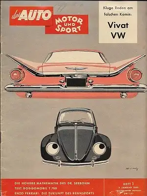 Auto, Motor & Sport 1959 Heft 1