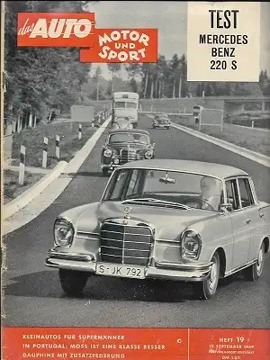 Auto, Motor & Sport 1959 Heft 19