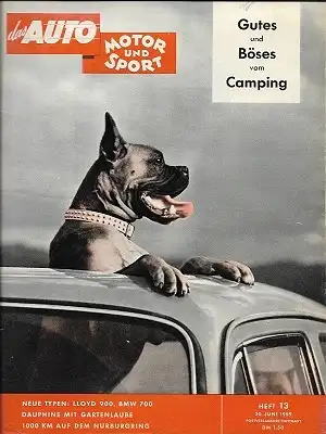 Auto, Motor & Sport 1959 Heft 13