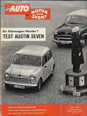 Auto, Motor & Sport 1959 Heft 26