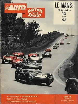 Auto, Motor & Sport 1959 Heft 14