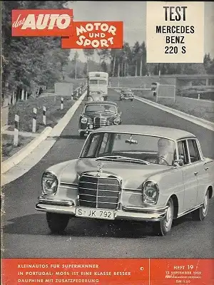 Auto, Motor & Sport 1959 Heft 11