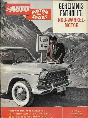 Auto, Motor & Sport 1959 Heft 25