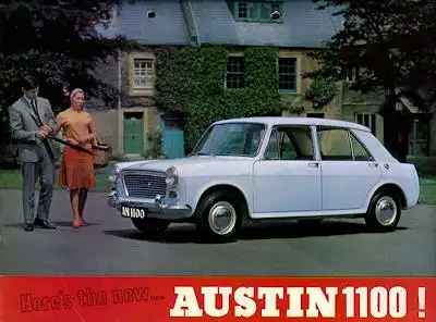 Austin 1100 Prospekt ca. 1963