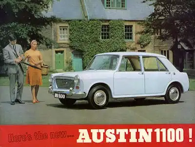 Austin 1100 Prospekt ca. 1963