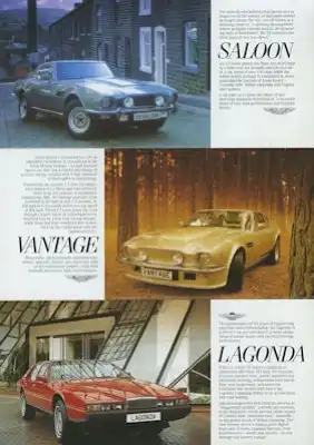 Aston Martin Programm ca. 1985