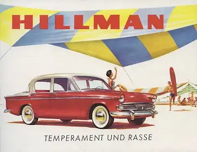 Hillman Minx Prospekt ca. 1961