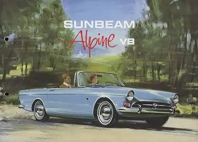 Sunbeam Alpine V 8 Prospekt 1966