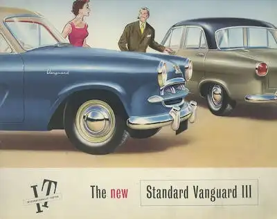 Standard Vanguard III Prospekt 1955 e