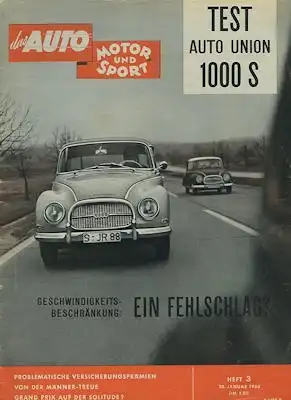 Auto, Motor & Sport 1960 Heft 3