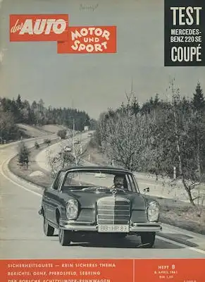Auto, Motor & Sport 1961 Heft 8