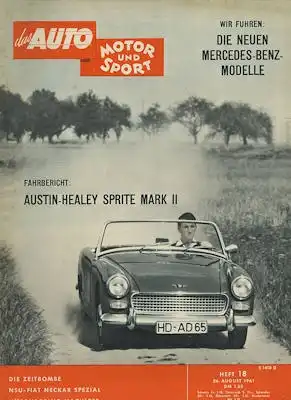 Auto, Motor & Sport 1961 Heft 18