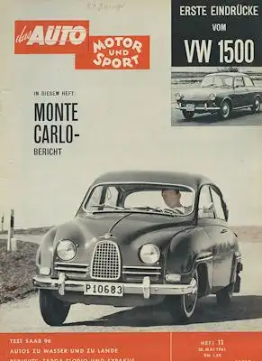 Auto, Motor & Sport 1961 Heft 11