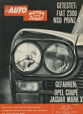 Auto, Motor & Sport 1961 Heft 23