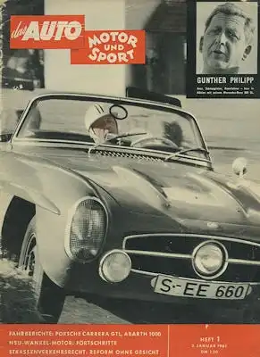 Auto, Motor & Sport 1961 Heft 1