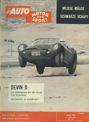 Auto, Motor & Sport 1961 Heft 13