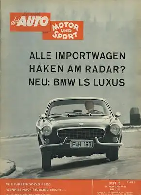 Auto, Motor & Sport 1962 Heft 5