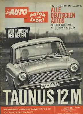 Auto, Motor & Sport 1962 Heft 20