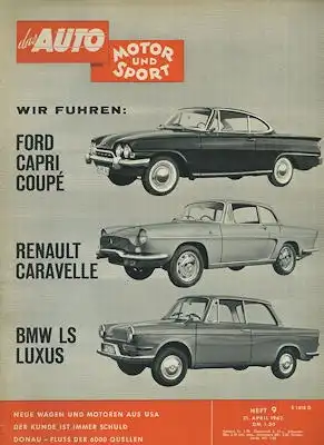 Auto, Motor & Sport 1962 Heft 9