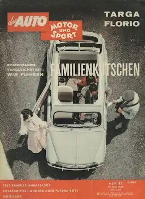 Auto, Motor & Sport 1962 Heft 11