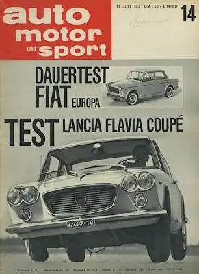 Auto, Motor & Sport 1963 Heft 14