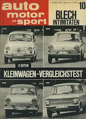 Auto, Motor & Sport 1963 Heft 10