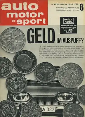Auto, Motor & Sport 1964 Heft 6