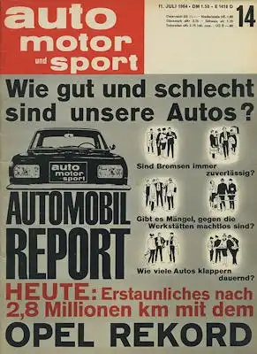 Auto, Motor & Sport 1964 Heft 14