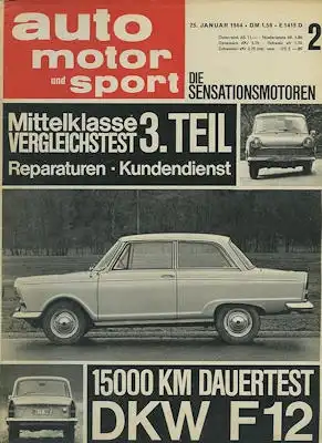 Auto, Motor & Sport 1964 Heft 2