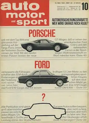 Auto, Motor & Sport 1964 Heft 10