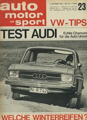 Auto, Motor & Sport 1965 Heft 23