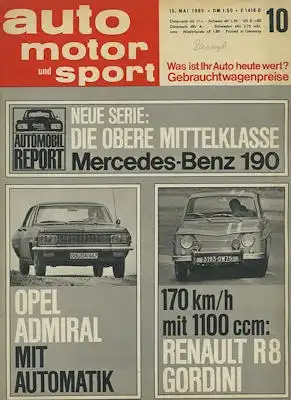 Auto, Motor & Sport 1965 Heft 10