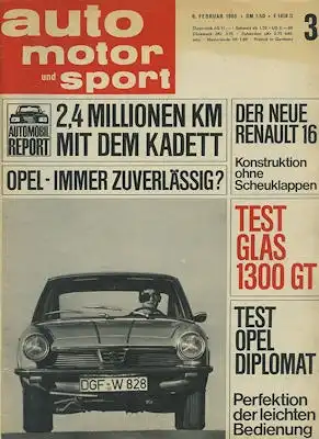 Auto, Motor & Sport 1965 Heft 3