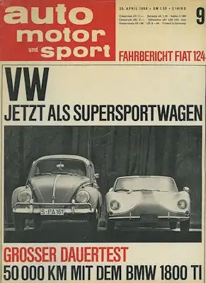 Auto, Motor & Sport 1966 Heft 9