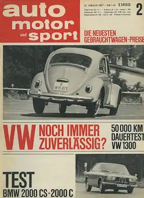 Auto, Motor & Sport 1967 Heft 2