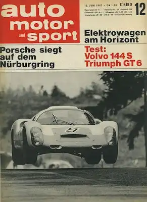 Auto, Motor & Sport 1967 Heft 12