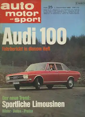 Auto, Motor & Sport 1968 Heft 25