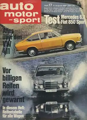 Auto, Motor & Sport 1968 Heft 17