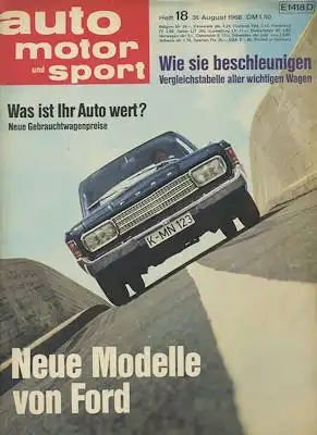 Auto, Motor & Sport 1968 Heft 18