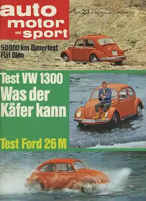 Auto, Motor & Sport 1969 Heft 23