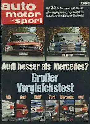 Auto, Motor & Sport 1969 Heft 26