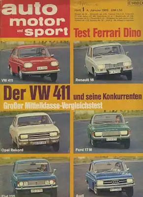 Auto, Motor & Sport 1969 Heft 1