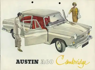Austin A 60 Cambridge Prospekt 1960er Jahre