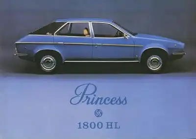 British Leyland Princess 1800 HL Prospekt ca. 1976