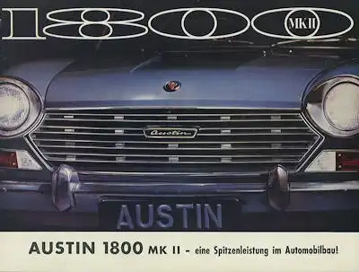 Austin 1800 Mk II Prospekt ca. 1969