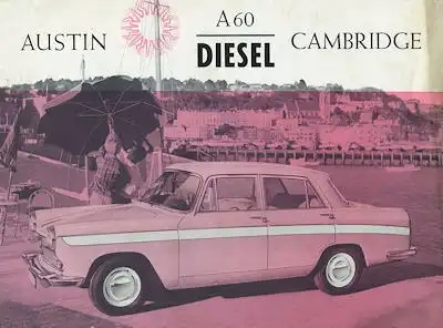 Austin A 60 Cambridge Diesel Prospekt 1960er Jahre