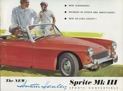 Austin Healey Sprite MK III Prospekt 1965 e