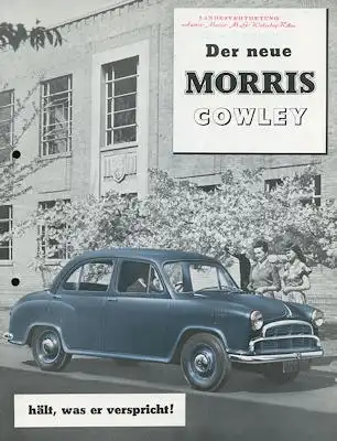 Morris Cowley Prospekt 5.1954
